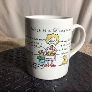WHAT IS A GRANDMA Ceramic Coffee/Tea Mug American Greetings pre-owned